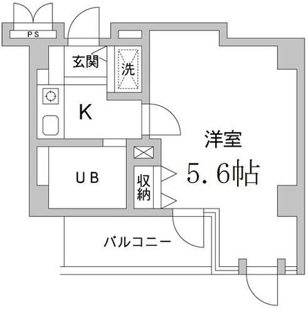 コパーズアプト鶴ヶ峰の物件間取画像